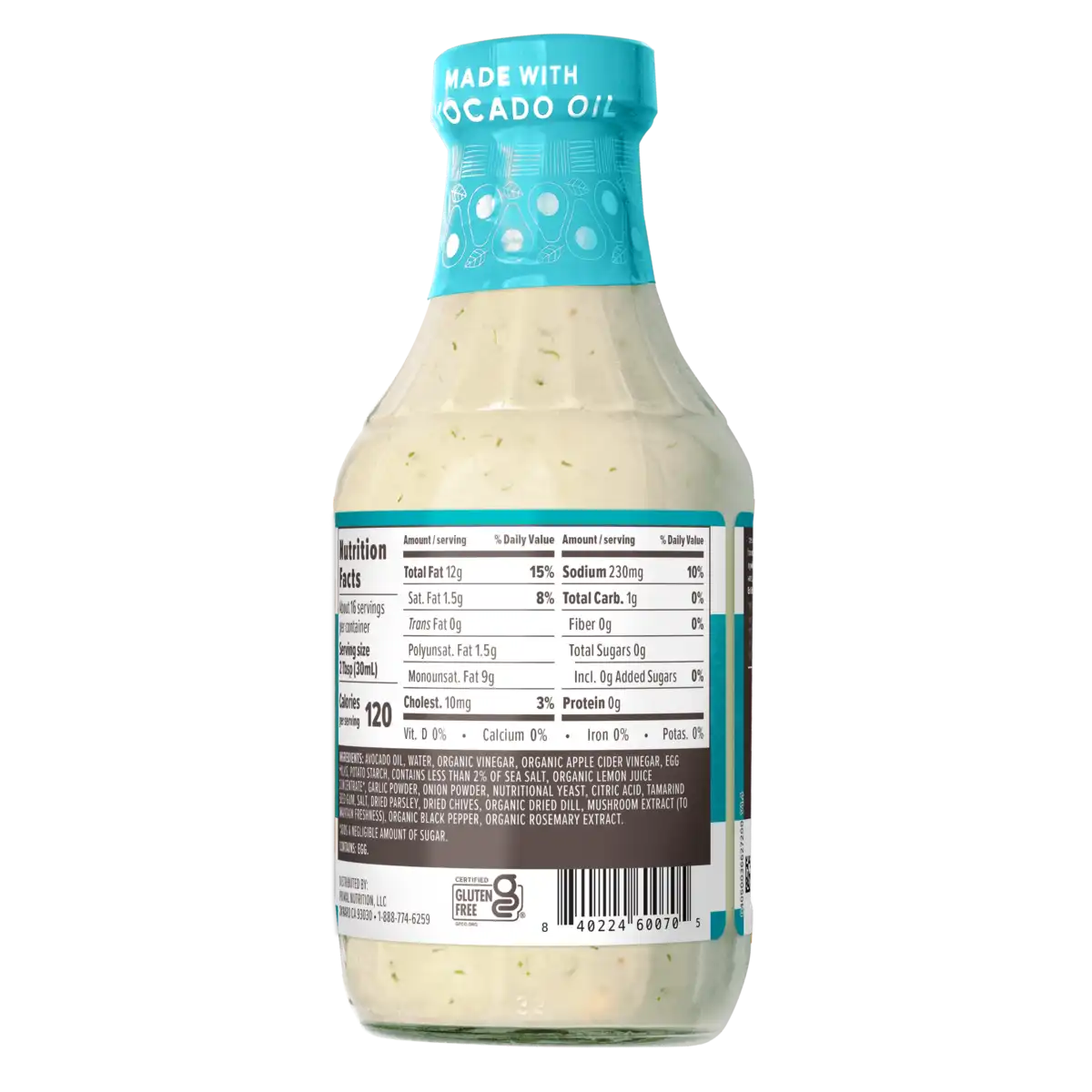 No-Dairy Ranch Dressing & Marinade – primalkitchen.shop